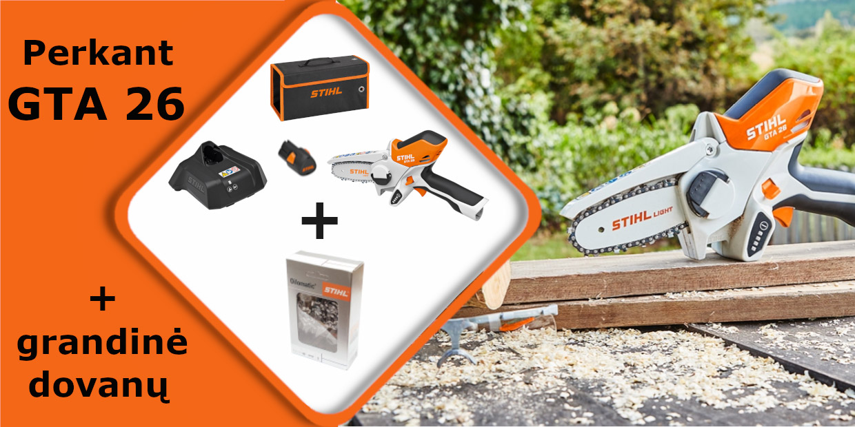 Perkant GTA 26 - grandinė dovanų