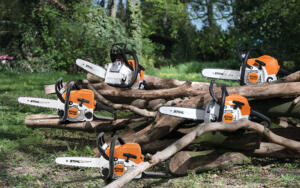 STIHL pjūklai: kaip pasirinkti benzininį, akumuliatorinį ar elektrinį?