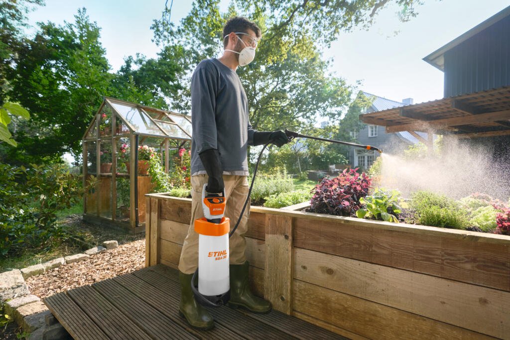 Akumuliatoriniai purkštuvai STIHL SGA: pilnas gidas